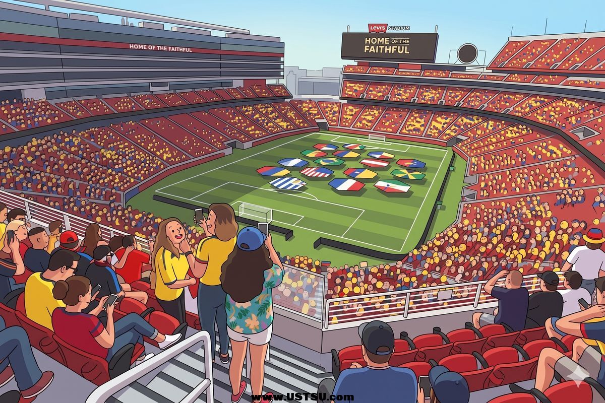 2026 �@�ɬױ��� Levi's Stadium�I